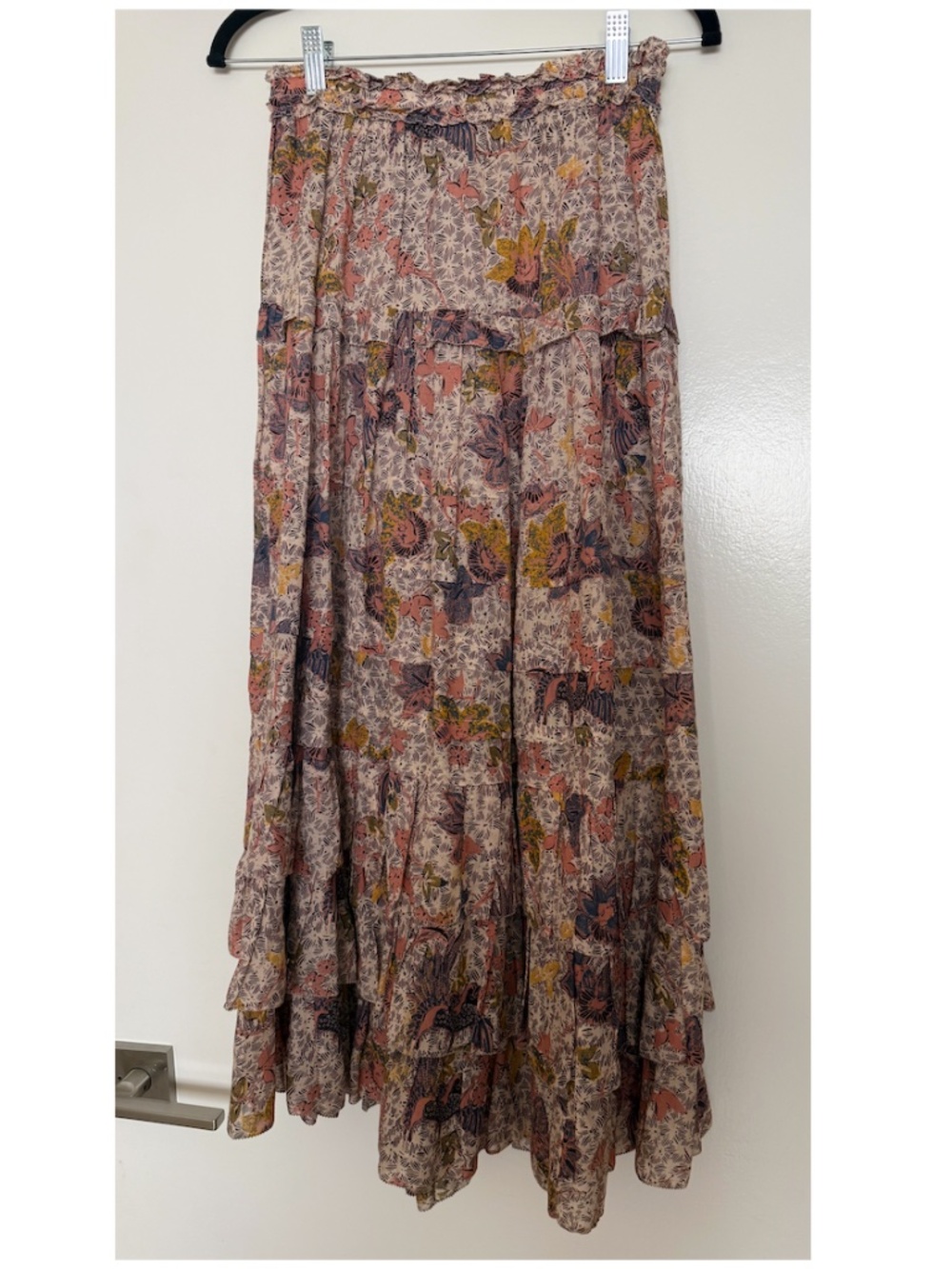 Ulla Johnson Tiered Ruffle Skirt